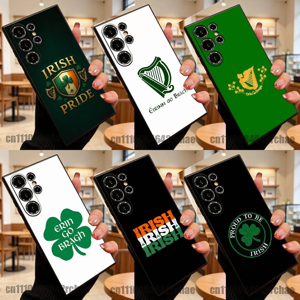 Phone Cases Ireland - İrlanda Harfesi ve Erin Go Bragh