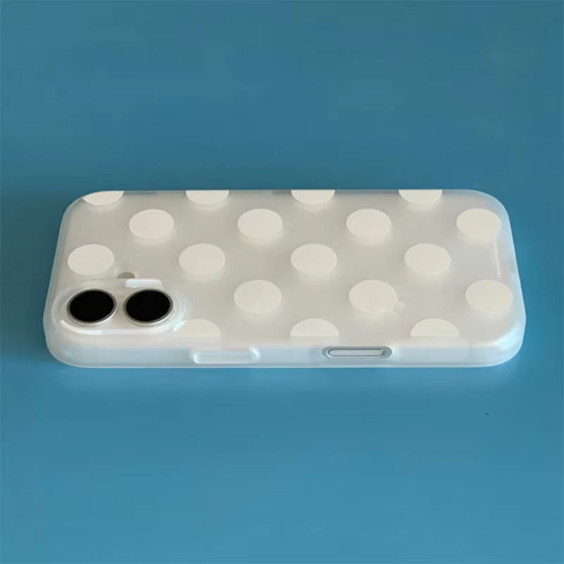 Kore Beyaz Puantiyeli Buzlu Te - Phone Cases Xr Iphone incelemesi ve fiyatı