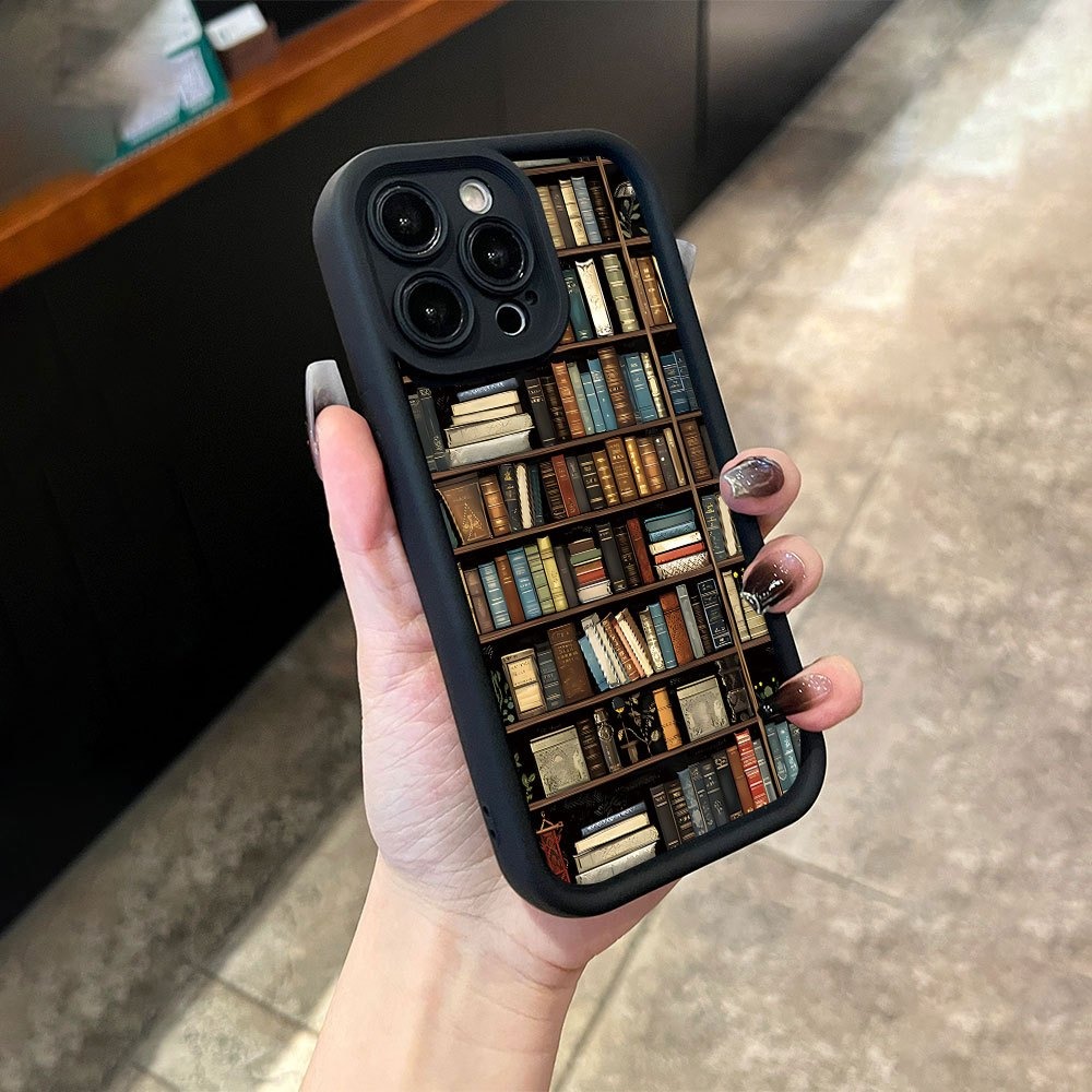 Kitaplık Desenli Yaratıcı Tele - Phone Cases Xr Iphone incelemesi ve fiyatı