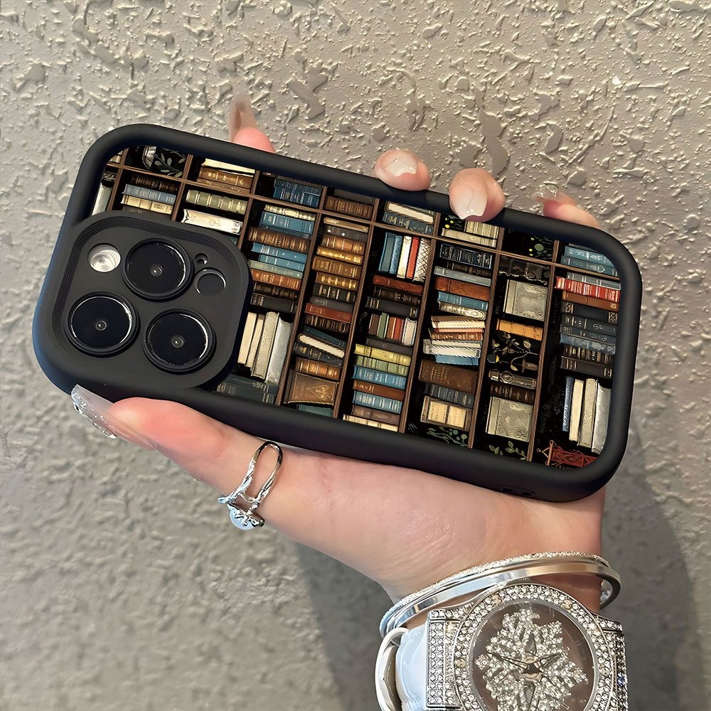 Kitaplık Desenli Yaratıcı Tele - Phone Cases Xr Iphone incelemesi ve fiyatı