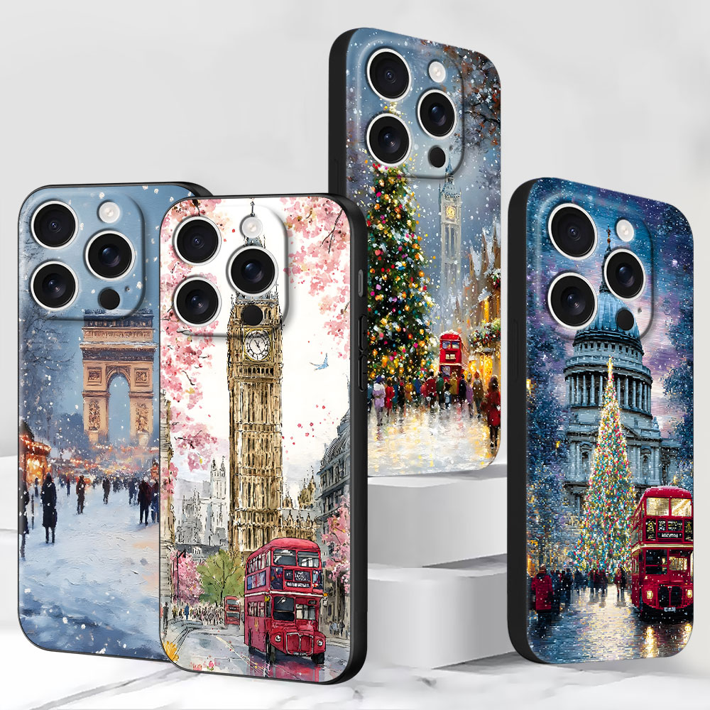 Londra'da Kış Noel'i iPhone 15 - Phone Cases London incelemesi ve fiyatı