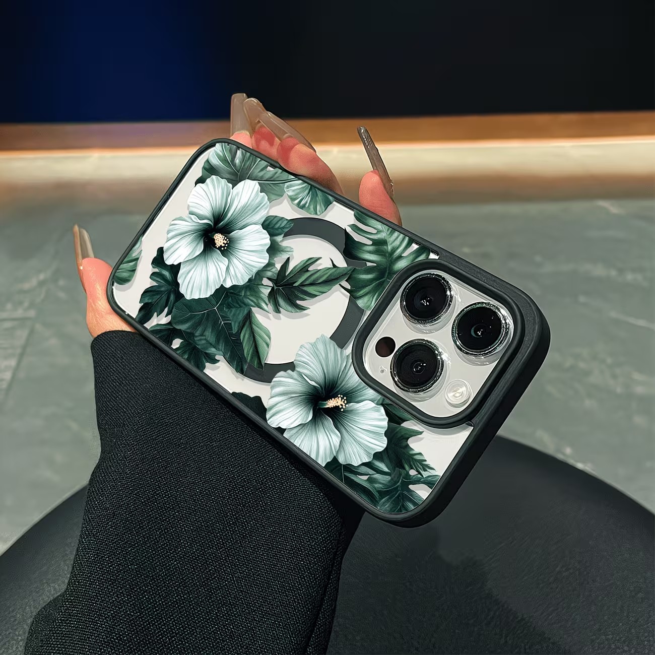 Yeşil Çiçek Desenli Telefon Kı - Phone Cases Xr Iphone incelemesi ve fiyatı